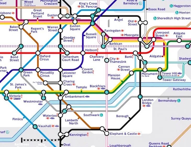 Getting from Green Park to King's Cross