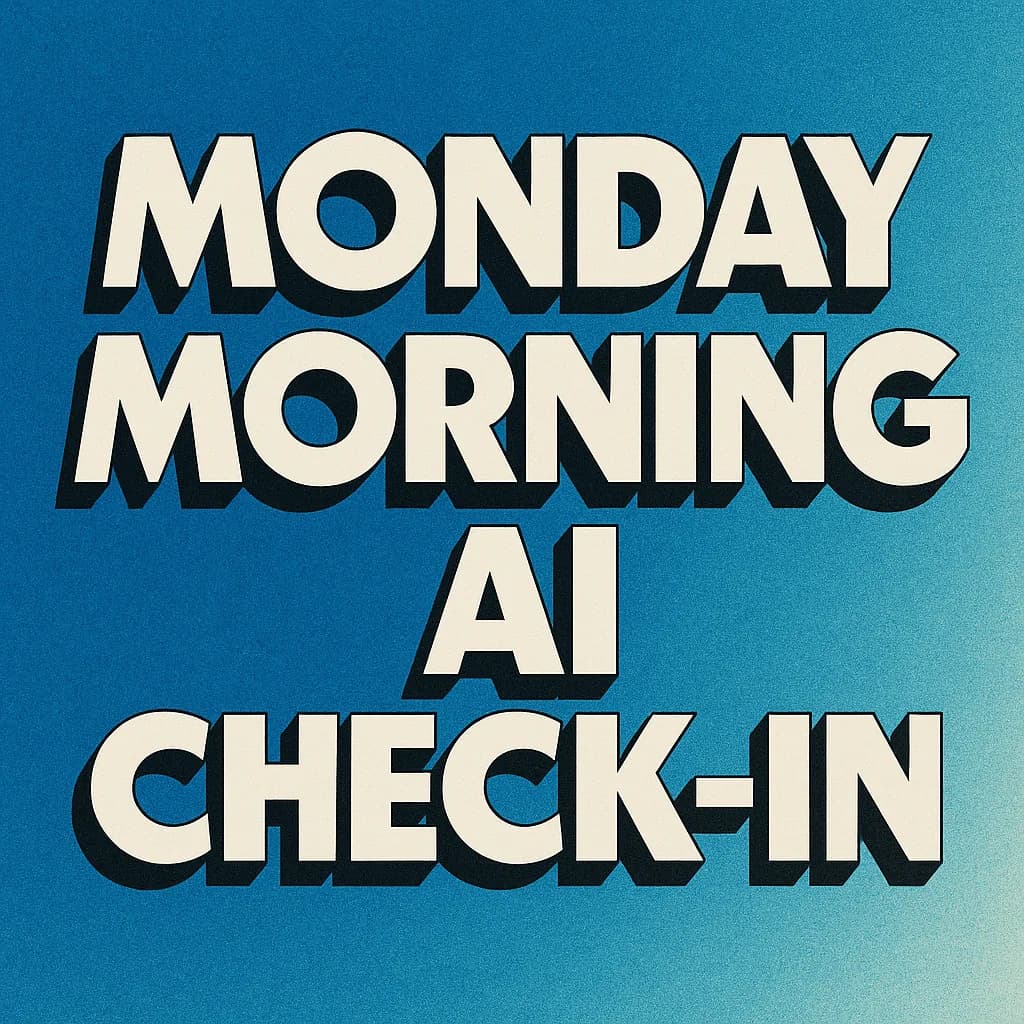 My weekly routine